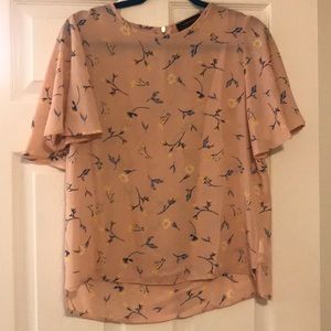 Short sleeve work top